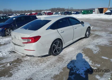 2019 Honda Accord Sport 2.0T from USA, damaged, VIN 1HGCV2F36KA004743